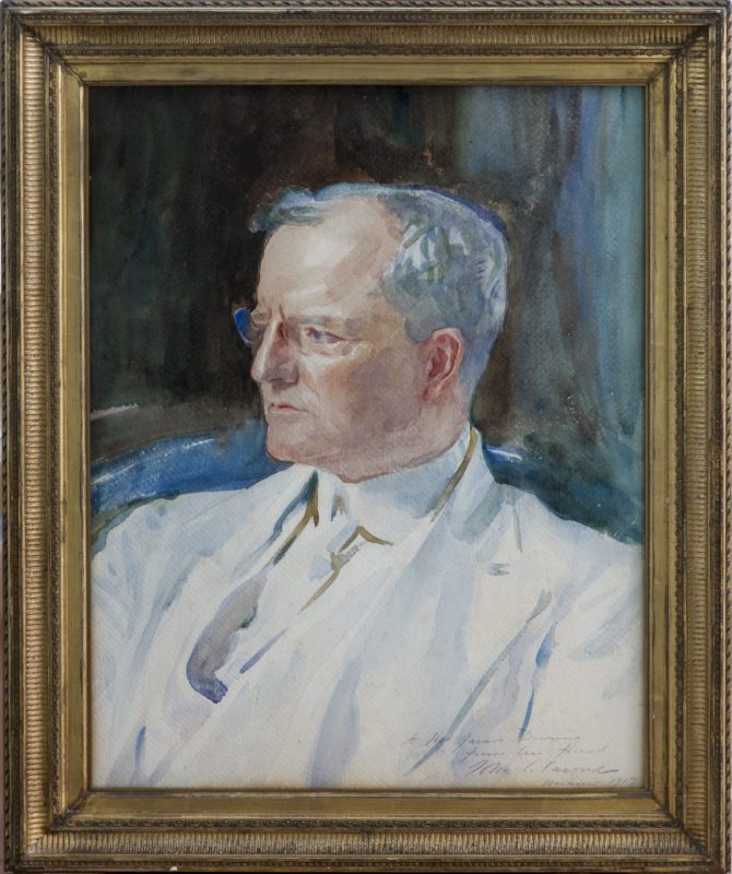Portrait of James Deering by John Singer Sargent