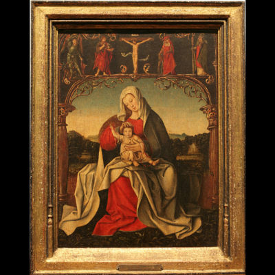 The Virgin and Child in a Garden with Saints