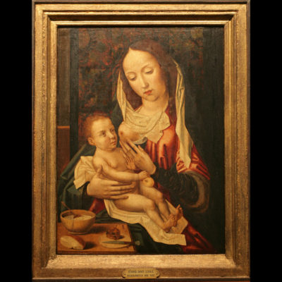 Madonna and Child with a Bowl of Porridge