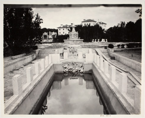 The Marine Garden under construction. Photo dated December 15, 1920.
