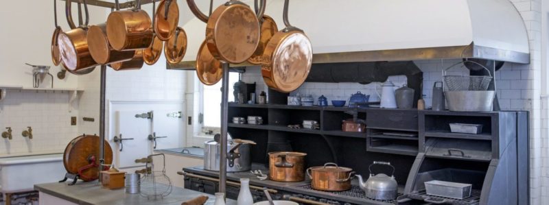 Vizcaya's historic kitchen