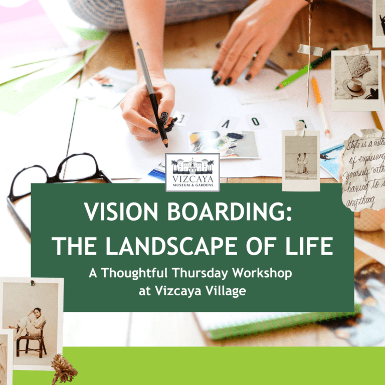 Vision boarding the landscape of life.