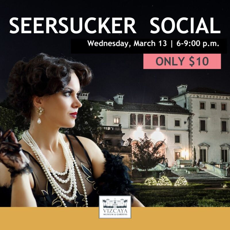 Seersucker social wednesday, march 13th only $10.