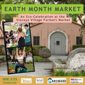 Earth month market an eco celebration at the villiage camera market.