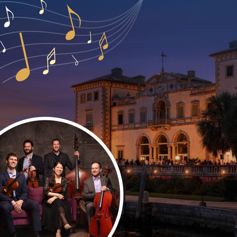 The Toomai String Quintet pictured for its Vizcaya Live performance